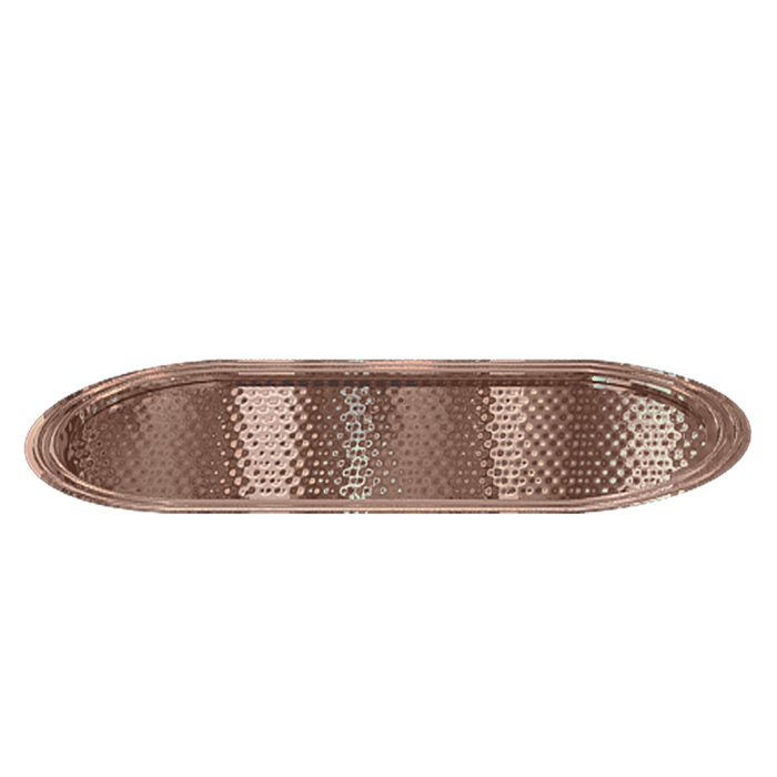 House of Hampton® Mandurah Hammered Copper Bathroom Accessory Tray